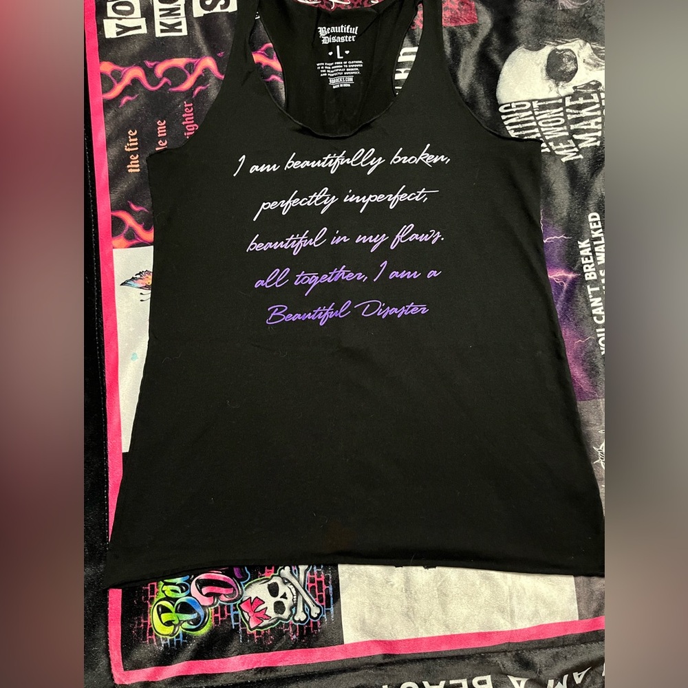 Beautiful Disaster Tank